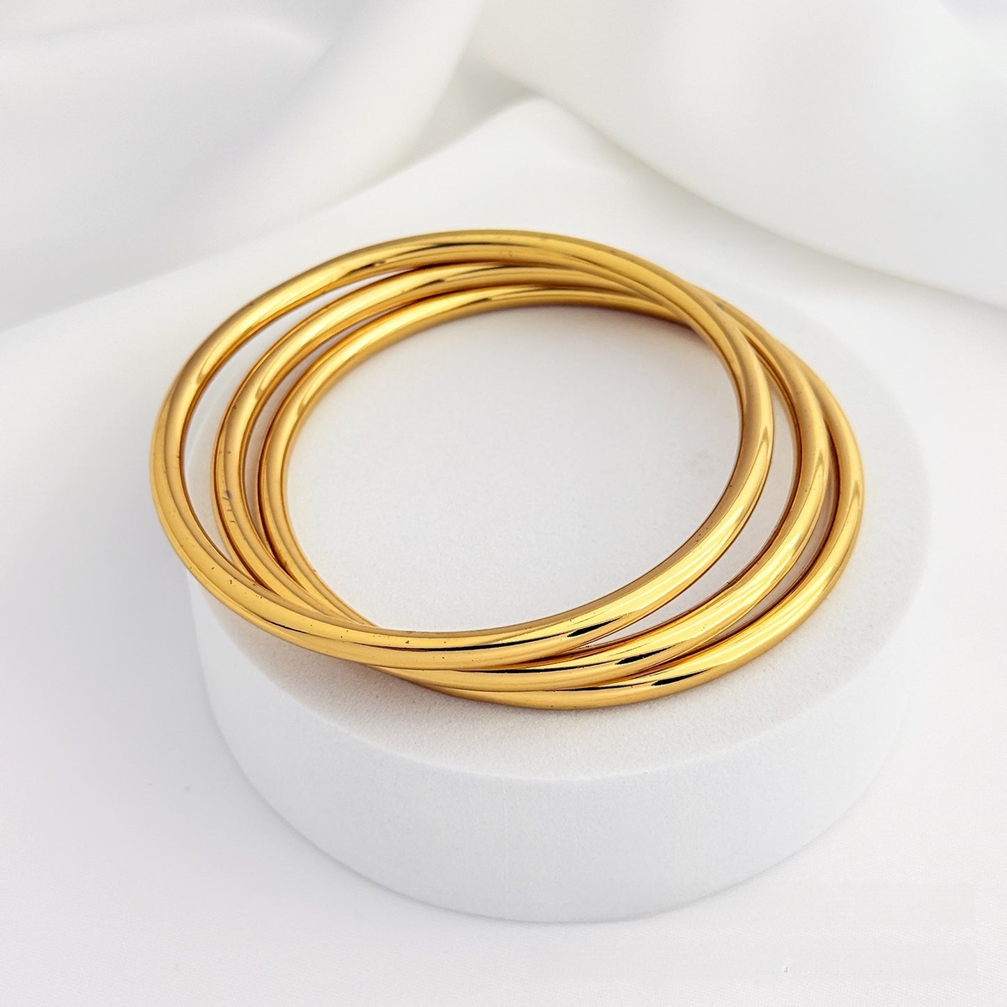 Simple Stainless Steel Bracelets In Multiple Styles - Cozy Haven