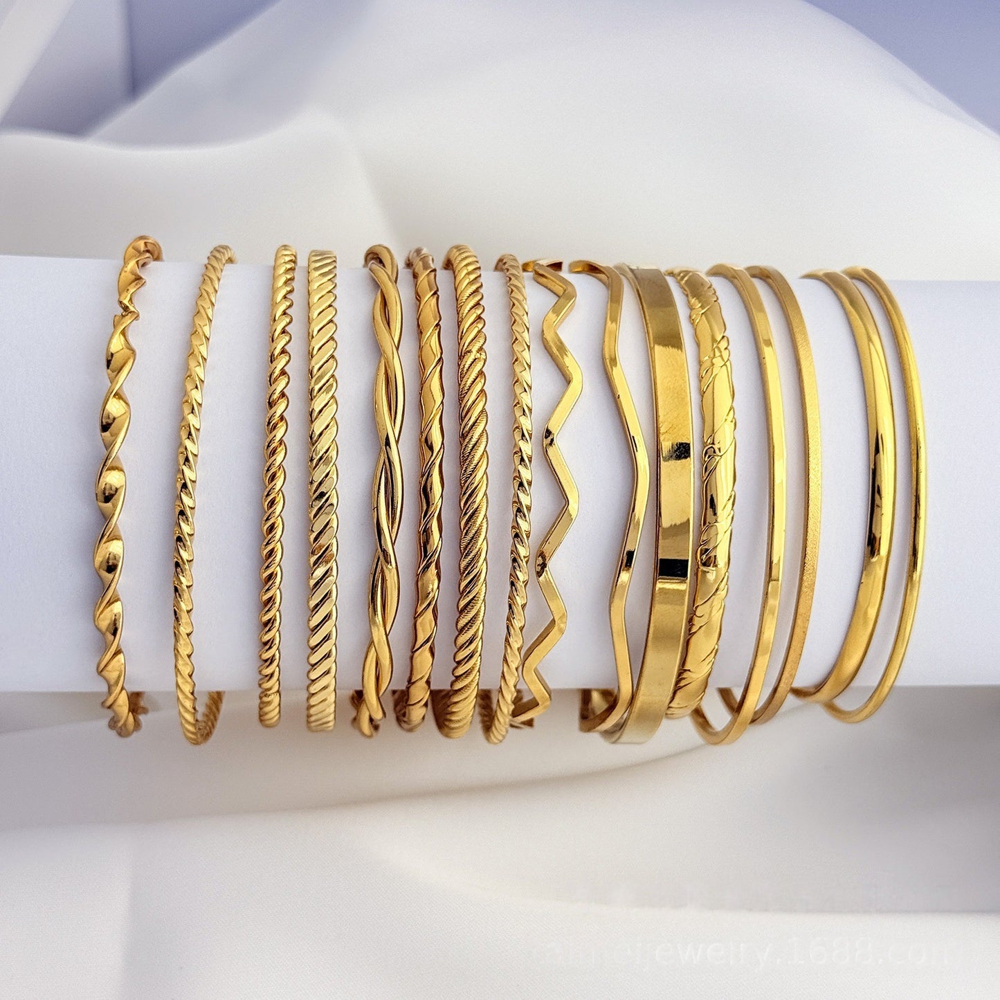 Simple Stainless Steel Bracelets In Multiple Styles - Cozy Haven
