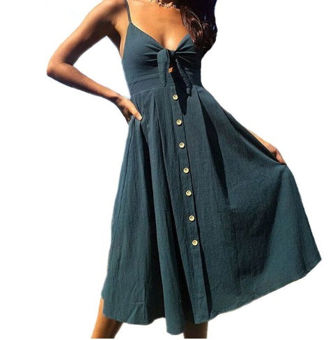 Women Summer Dresses Sleeveless Backless Strap Long Close-fitting Sheath Female Party Evening Dresses Vestidos - Cozy Haven