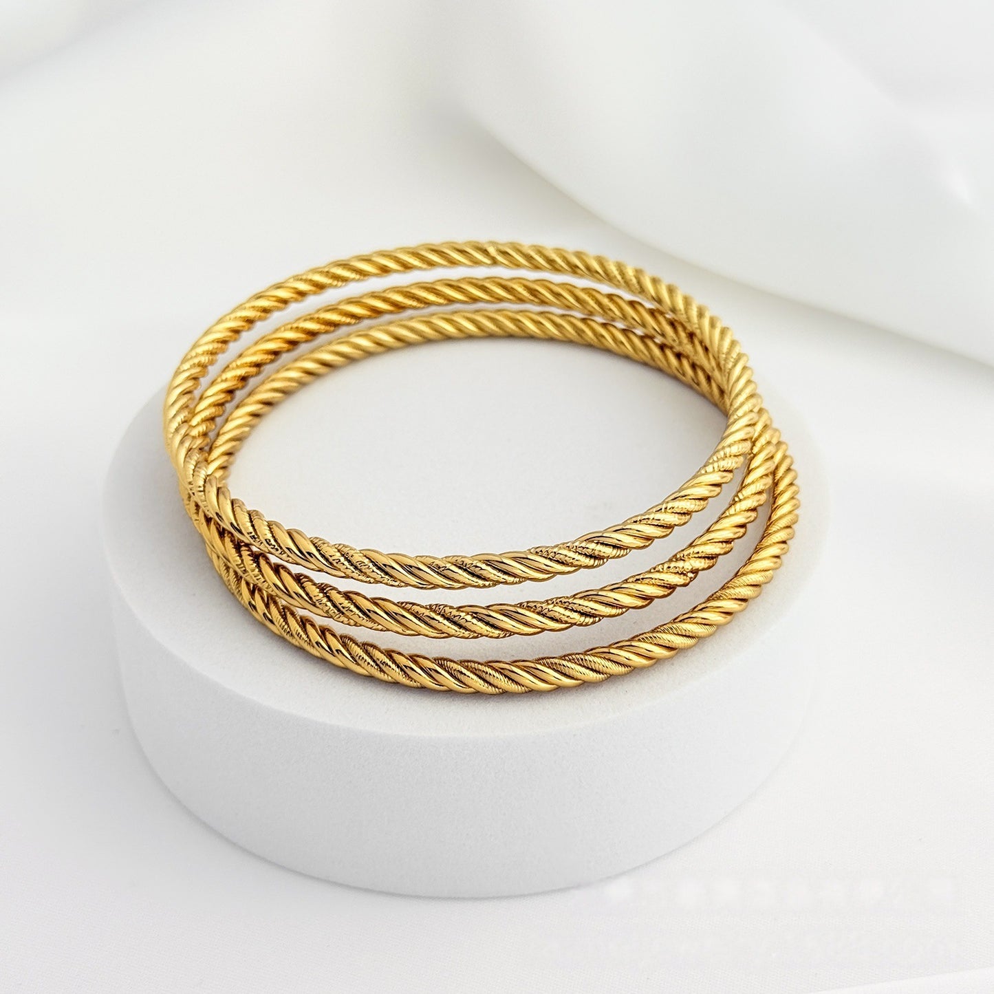 Simple Stainless Steel Bracelets In Multiple Styles - Cozy Haven