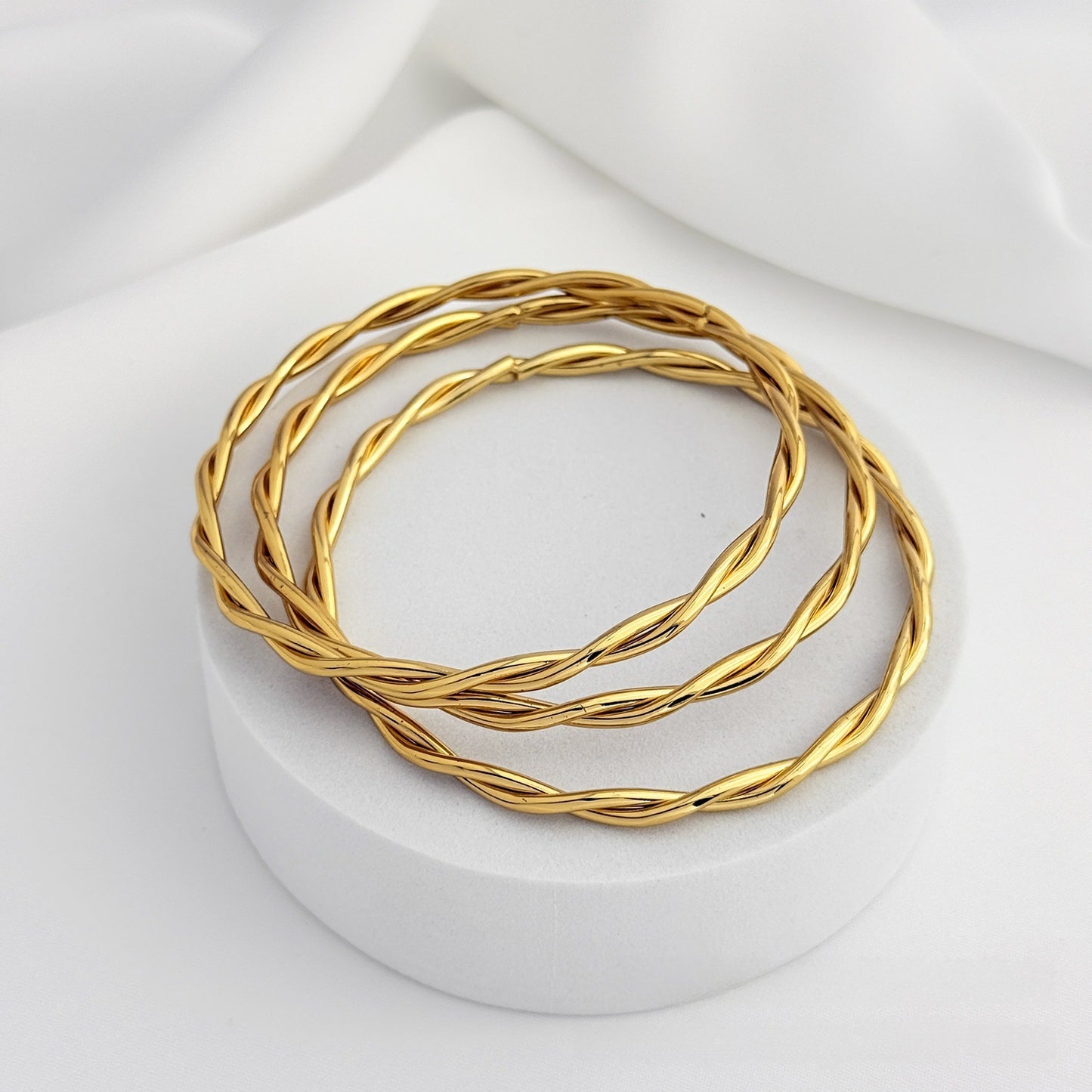 Simple Stainless Steel Bracelets In Multiple Styles - Cozy Haven