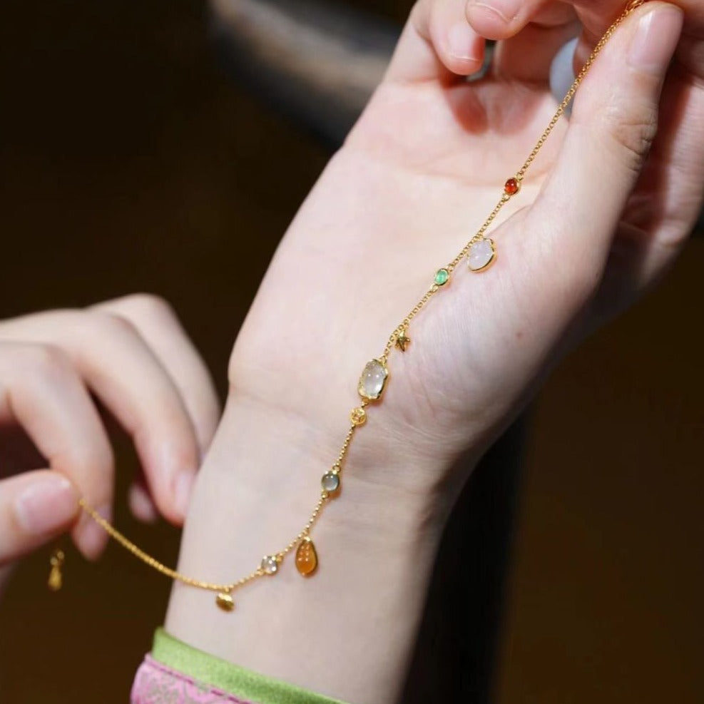 Summer Forest-Style Starfish And Shell Anklet For Women - Cozy Haven