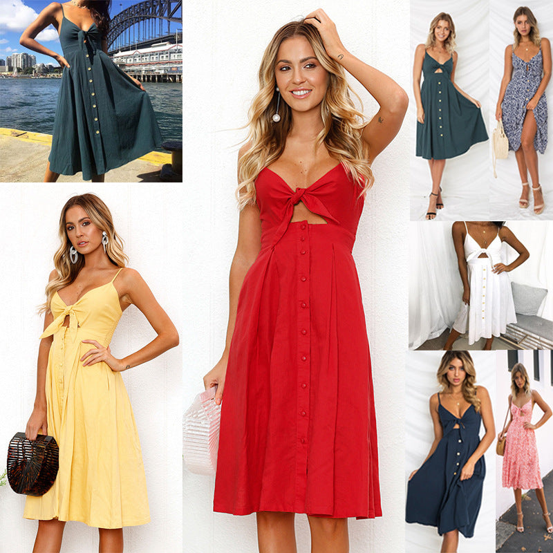 Women Summer Dresses Sleeveless Backless Strap Long Close-fitting Sheath Female Party Evening Dresses Vestidos - Cozy Haven