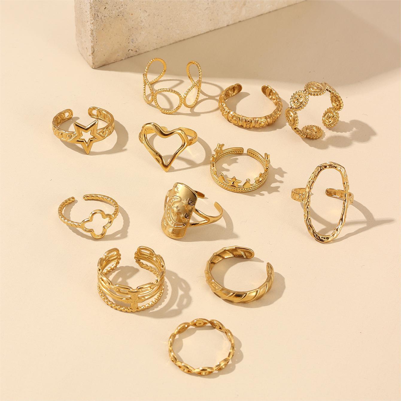 French-style Starsunmoon Ring For Women - Cozy Haven