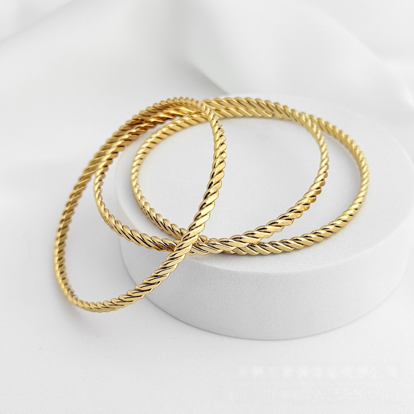 Simple Stainless Steel Bracelets In Multiple Styles - Cozy Haven