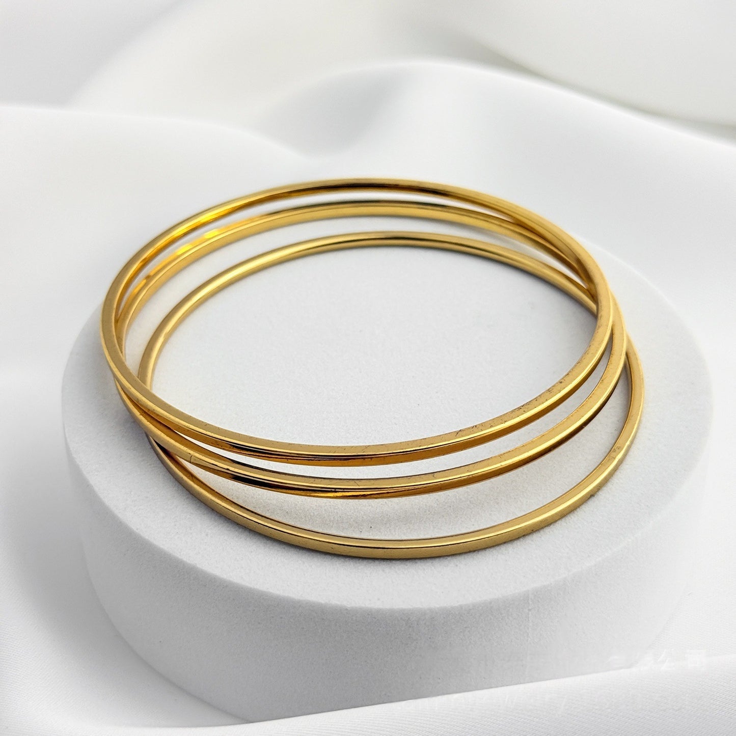 Simple Stainless Steel Bracelets In Multiple Styles - Cozy Haven