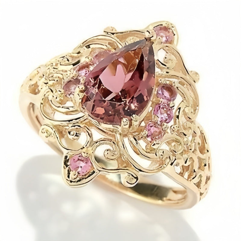 Cross-Border Best-Selling Fashion Carved Ring - Cozy Haven