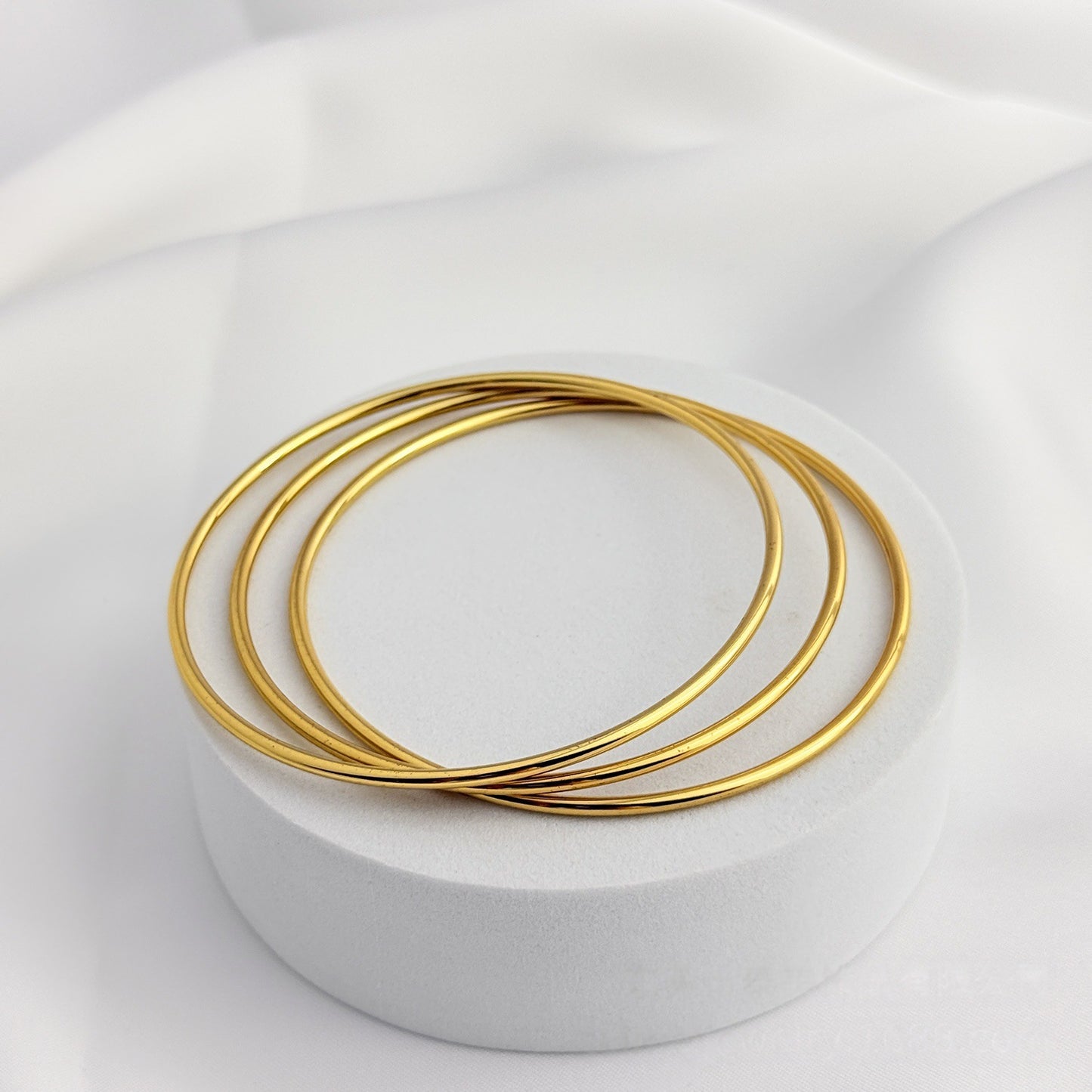 Simple Stainless Steel Bracelets In Multiple Styles - Cozy Haven