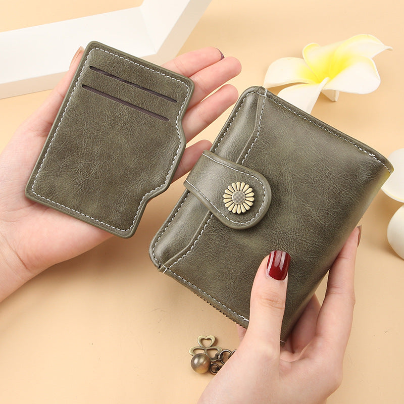New Womens Wallet Fashionable Tassel Design Zip-around Short Style With Multiple Card Slots - Cozy Haven