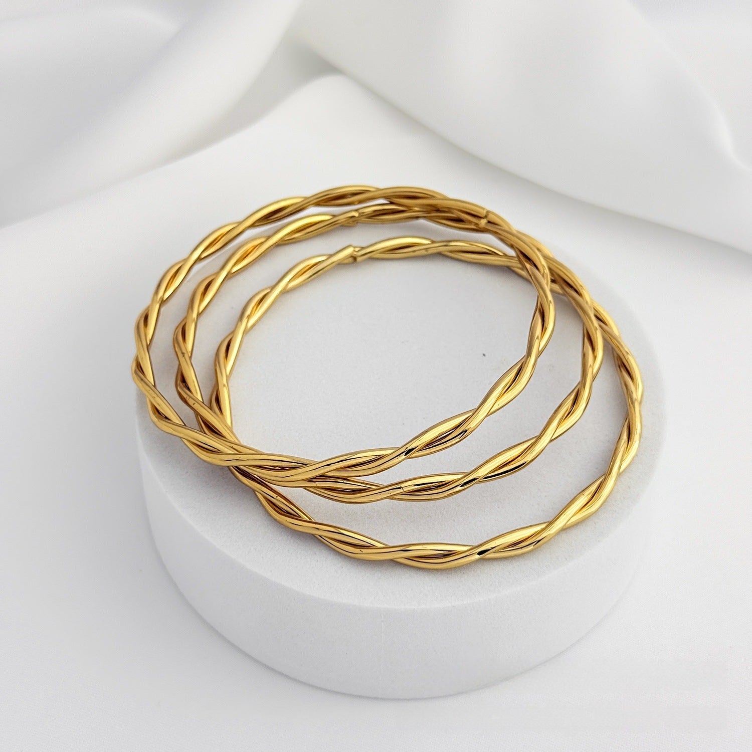 Simple Stainless Steel Bracelets In Multiple Styles - Cozy Haven
