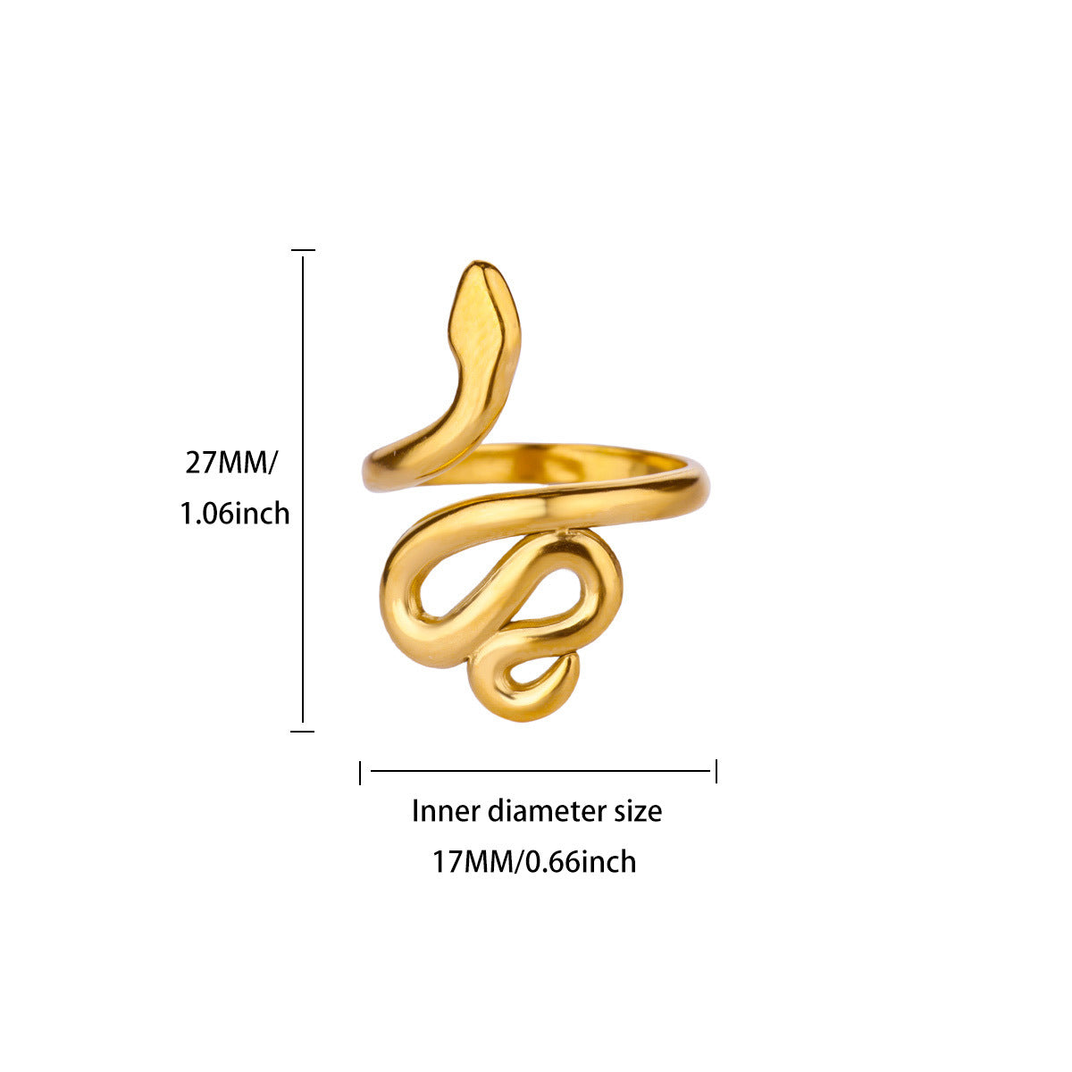 Geometric Line-cut Hollow Mens And Womens Ring - Cozy Haven