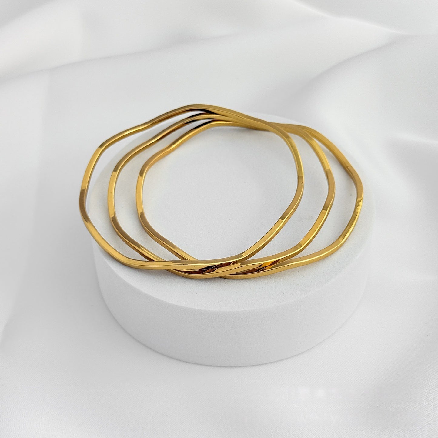 Simple Stainless Steel Bracelets In Multiple Styles - Cozy Haven