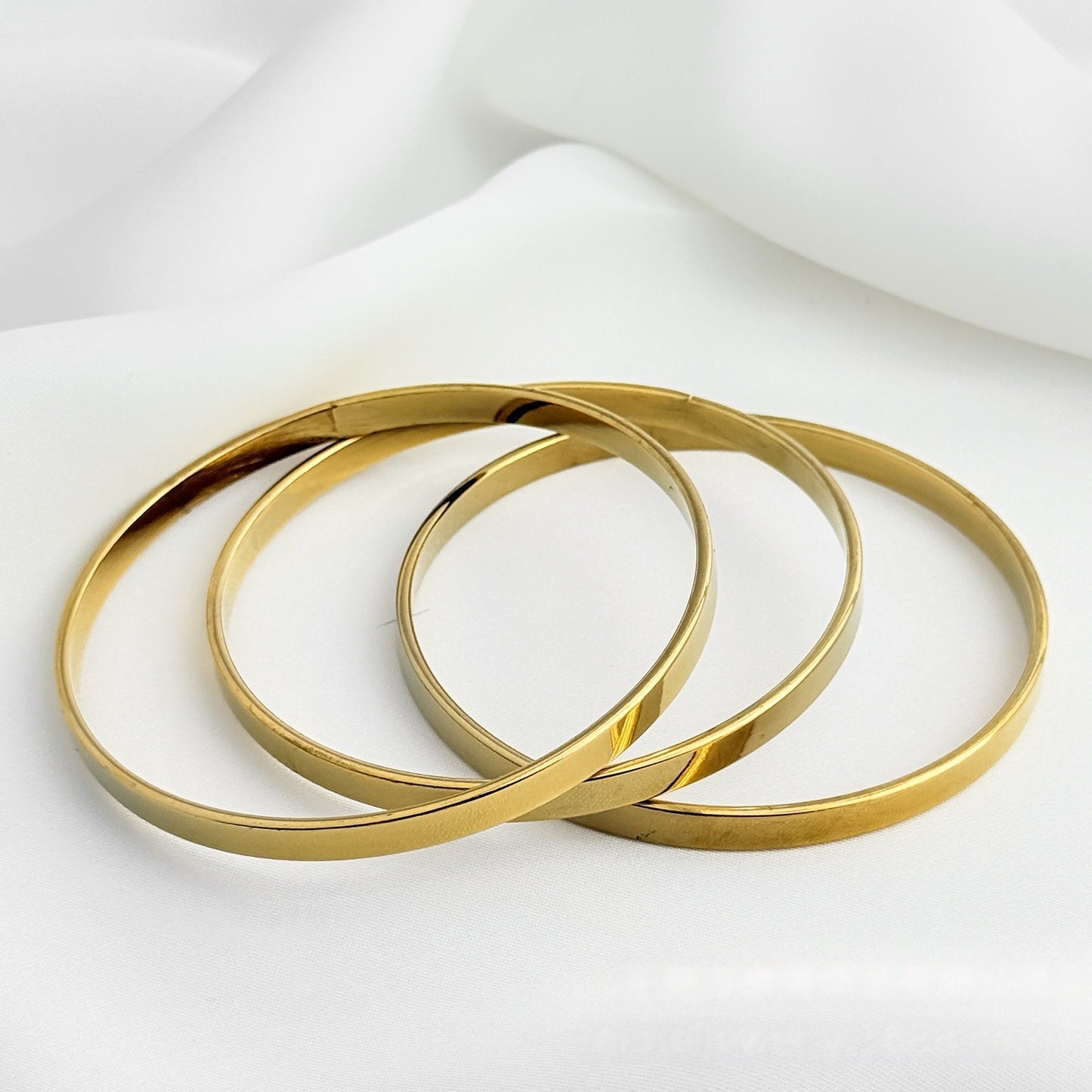 Simple Stainless Steel Bracelets In Multiple Styles - Cozy Haven