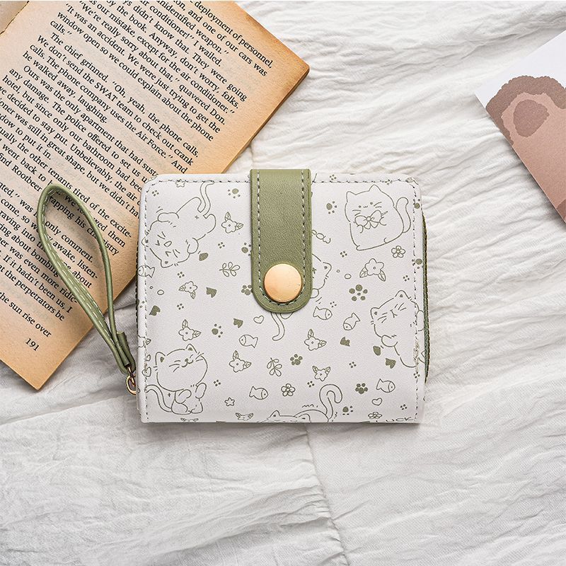 New Japanese-style Wallet Cute Cartoon Short Design - Cozy Haven